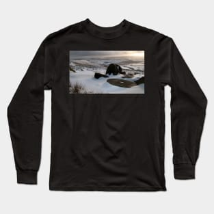 Millstones at Stanage Edge Long Sleeve T-Shirt